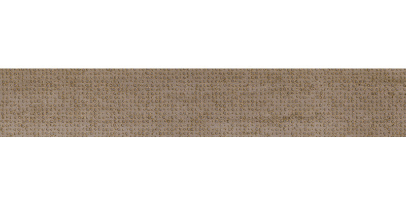 7.83 in. x 47.01 in. Matte Porcelain Tile, Brass
