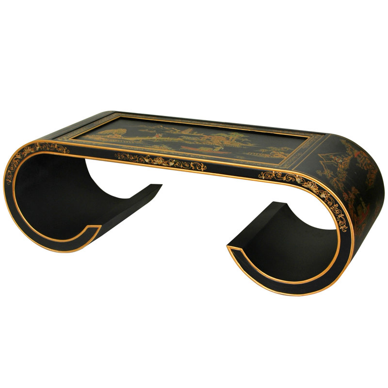Oriental Scroll Coffee Table