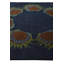 Tapis bleu marine 8 pi Percy