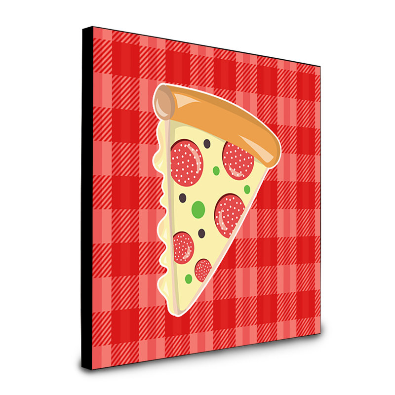 « slice of pizza », art encadré Gemona