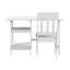Ensemble de bureau et chaise en bois-69357506