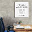 «I Can» par Jan Weiss, art mural sur toile-1814593918