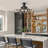 34'' Modern Led Ceiling Light With Integrated Fan And Remote-842785267