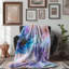 Serene Pastel Garden - 1 pièce Sherpa Premium-97879322