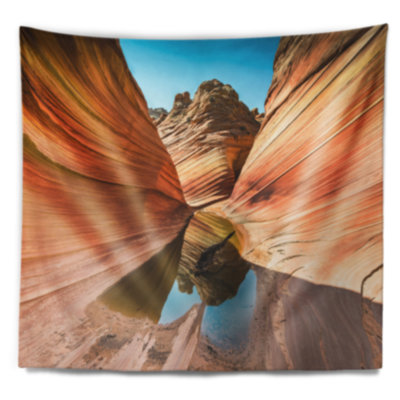 L'eau à l'intérieur de la tapisserie de l'arizona Landscape