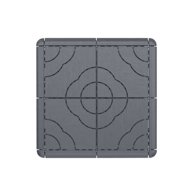 Interlocking Deck, Grey