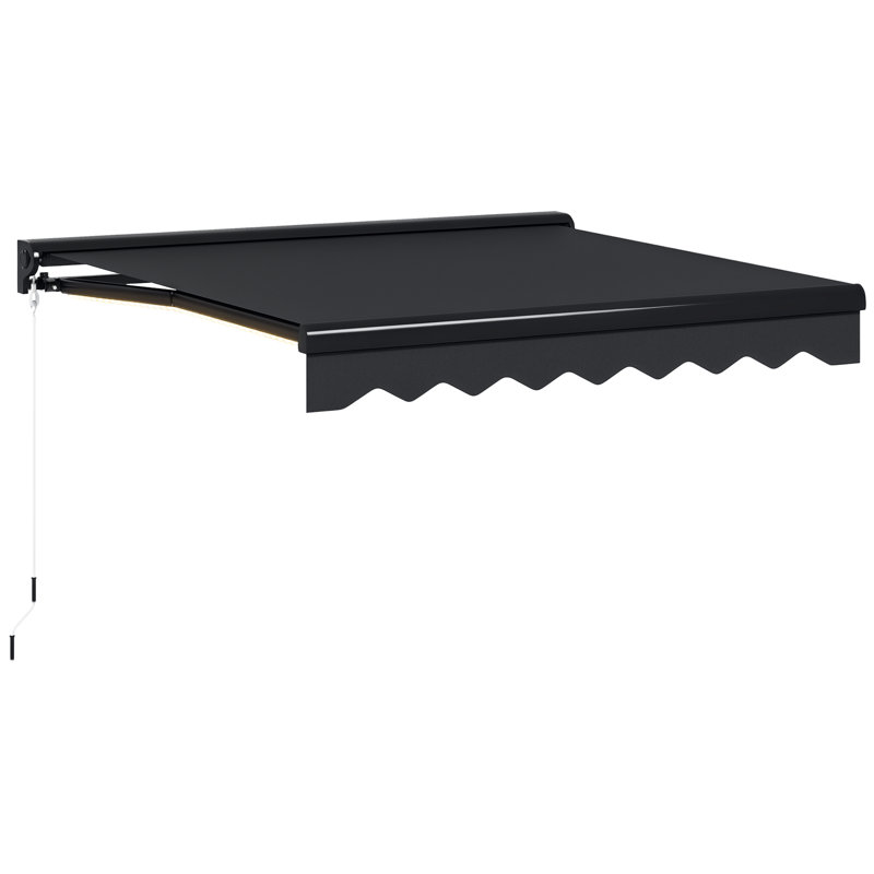 Dongguan Xiyite Trading Co., Ltd. 250cm W x 200cm D Polyester Cover Retractable Door / Window Awning