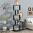 Multi-Function Rotating Bookshelf, Floor Rack With Acrylic Plate-1781637044-1781636169