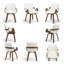 Fauteuil de salle à manger rembourré Berneta-228019489