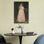Young Lady In 1866 Abstract Contemporary Bird Portrait Wall Art Print-1462405395