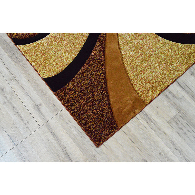 Mccampbell Performance Abstract Indoor Rug, Rectangle 2' x 4'