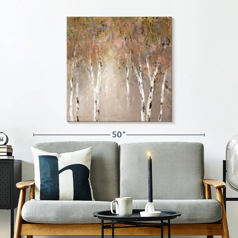 Avery Sunlit Birch I, 30" H x 30" W