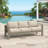 75" All-Weather Metal 3-Seat Patio Sofa Couch With Thick  Cushions &  Frame-1275216820-1275216822