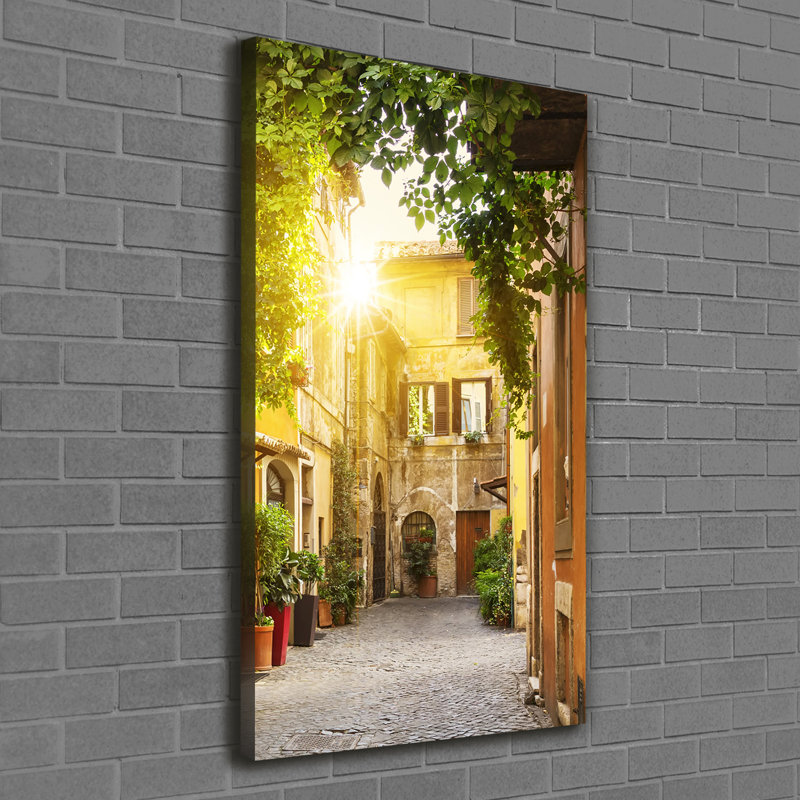 Lincolnton Grotto by the Sea 1 Piece Wrapped Canvas Wall Art