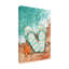 Toile d'extérieur Melinda Hipsher «Flip Flops On The Beach Welcome»-87945405
