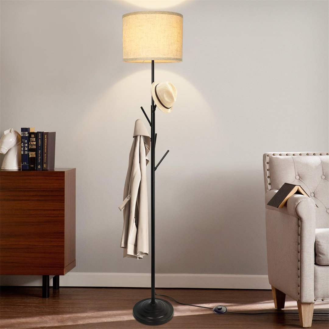 Aitanna Black Traditional Floor Lamp