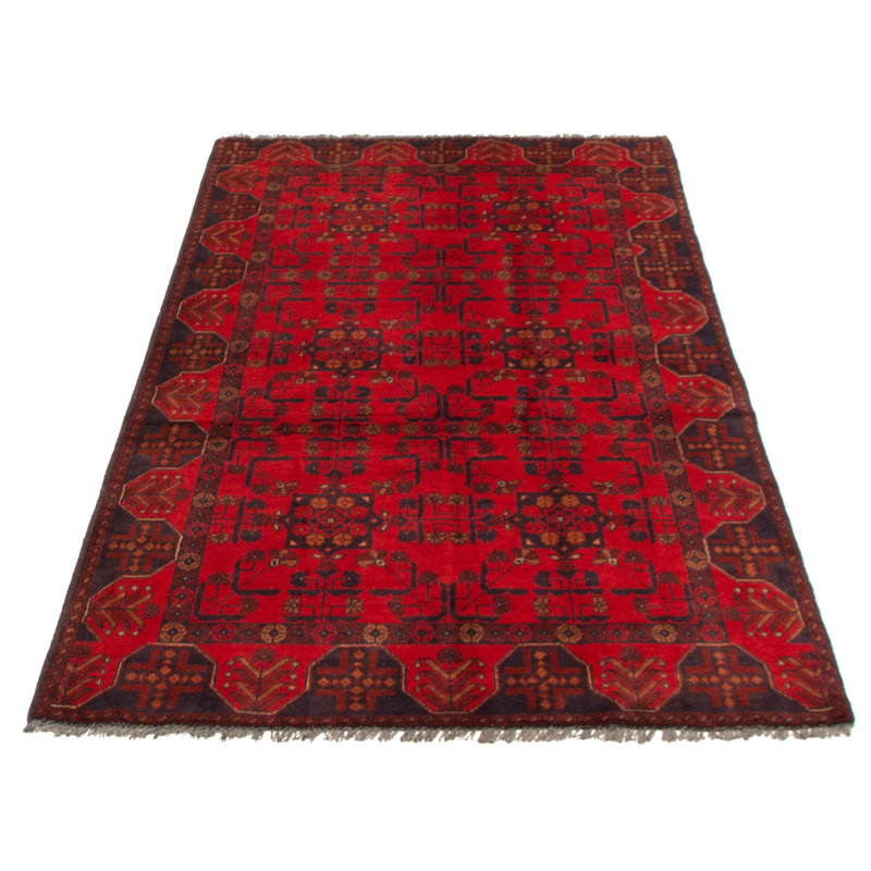 Tapis rouge Finest Khal Mohammadi 4 pi 1 po x 6 pi 4 po