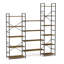 Étagère à livres en fer H 79,9 po x l 74,7 po Kryslin