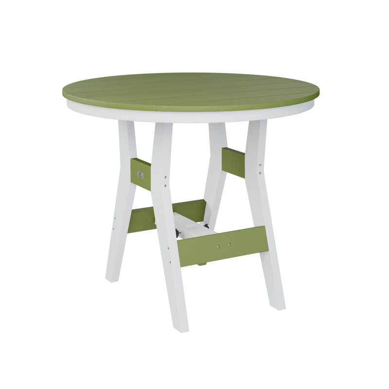 Harbor Outdoor Circular, Kiwi Green, 38.87" H x 38" W x 38" D