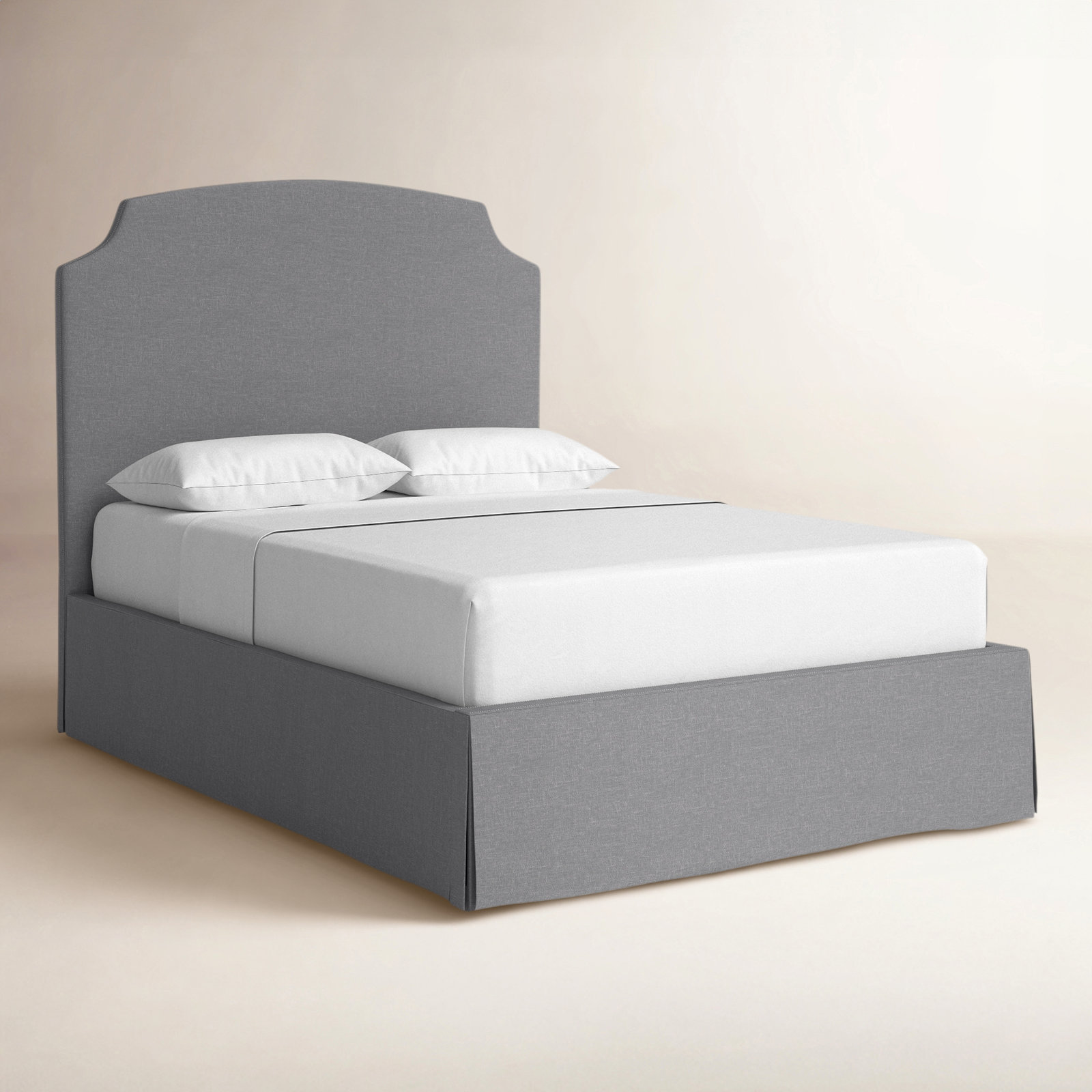 Dowling Platform Bed, Queen, Gray