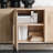 Wabi-Sabi Style Solid Pine Entryway Cabinet