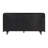 Jelto Dark Brown and Light Natural Four Door Credenza