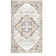 Machine Washable Non-Slip Beige/Brown Oriental Area Rug