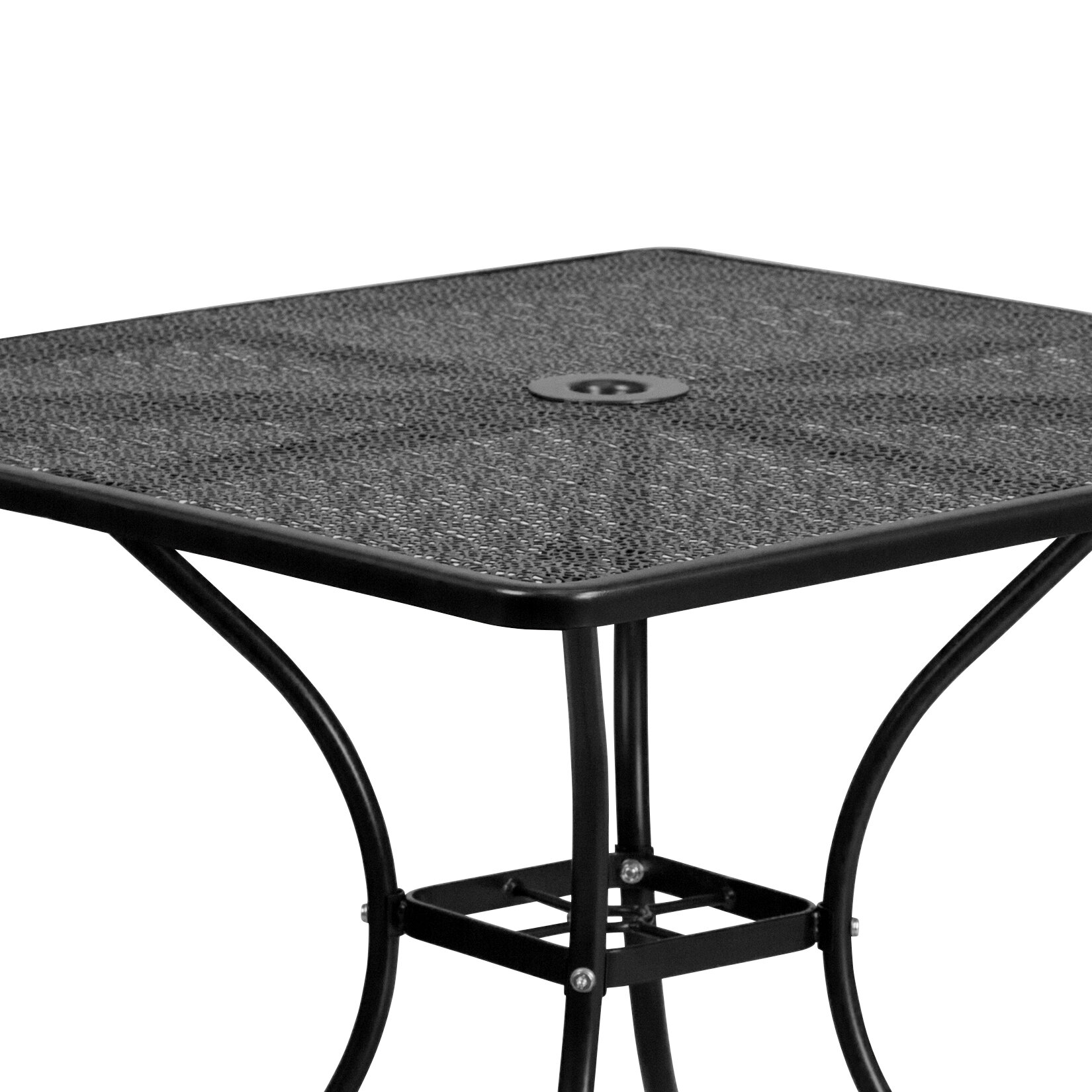 Zipcode Design Malbon 35 5 Square Indoor Outdoor Steel Patio Table   Default Name 