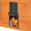 Poulailler d'extérieur automatique avec porte à énergie solaire, 2 nichoirs et plateau coulissant-504857020