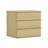 Molly 26" W Modern 3-Drawer Nightstand in Natural Oak