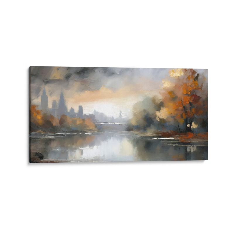 City Serenity, 24" H x 48" W