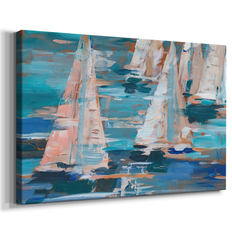 Pop Regatta I - galerie Cavas, 12 x 18