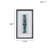 Framed Blue Agate Shadowbox Wall Decor Panel