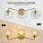 Contemporary Bathroom Vanity Light Fixture with Ribbed Clear Glass Globe Shades-461178571-461178569