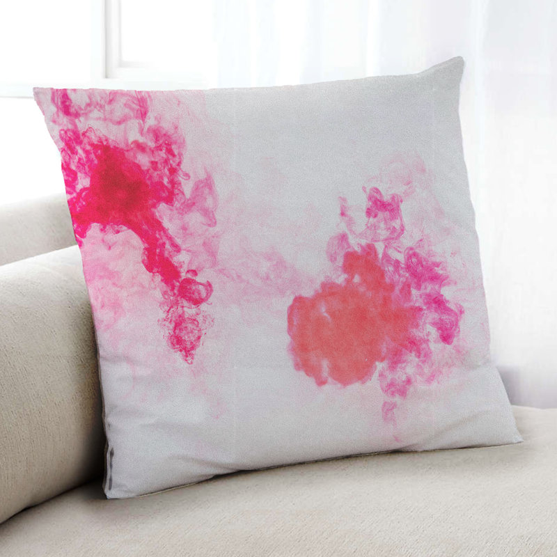 Coussin 5 couleurs Color Focus, Microsuède