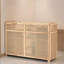 Bureau de réception rectangulaire en bois manufacturé Farmhouse-1554442451
