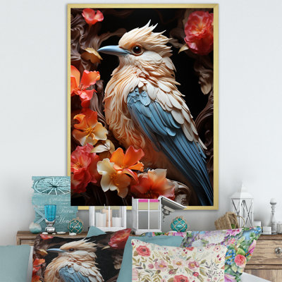 " A Pastel Palette Evokes A Feathery Symphony "