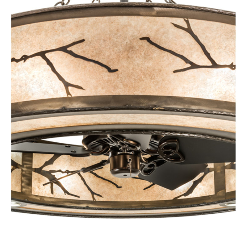 Branches Downrod Ceiling Fan