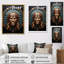 Emerald and Black Native Warrior Mask sur toile-97052404-97052405