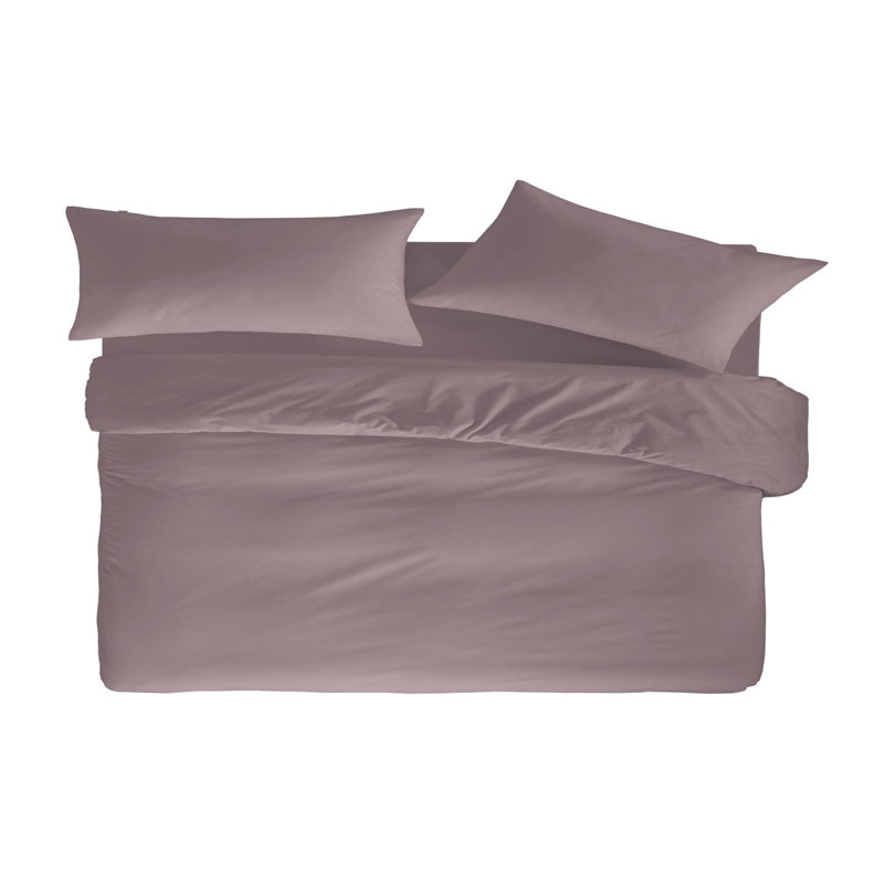 Amelio Duvet Cover, 240 x 220cm Duvet Cover, Pink