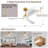 52-inch ceiling fan with light and remote control, quiet DC motor, dimmable LED light, 3 solid wood blades, 6-speed reversible fan, suitable for indoor home use-111884427-111884431-111884429