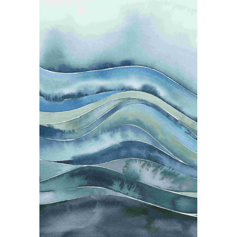 Quiet Wave I, H 18 po x l 12 po x P 1,25 po