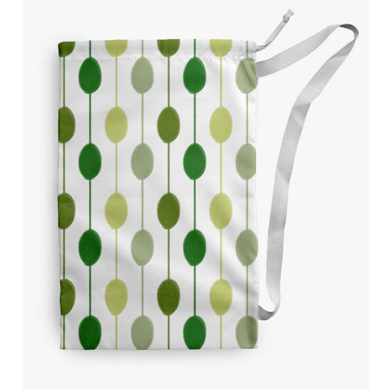 Sac à linge Brady, Moyen (H 36 po x l 28 po), Vert