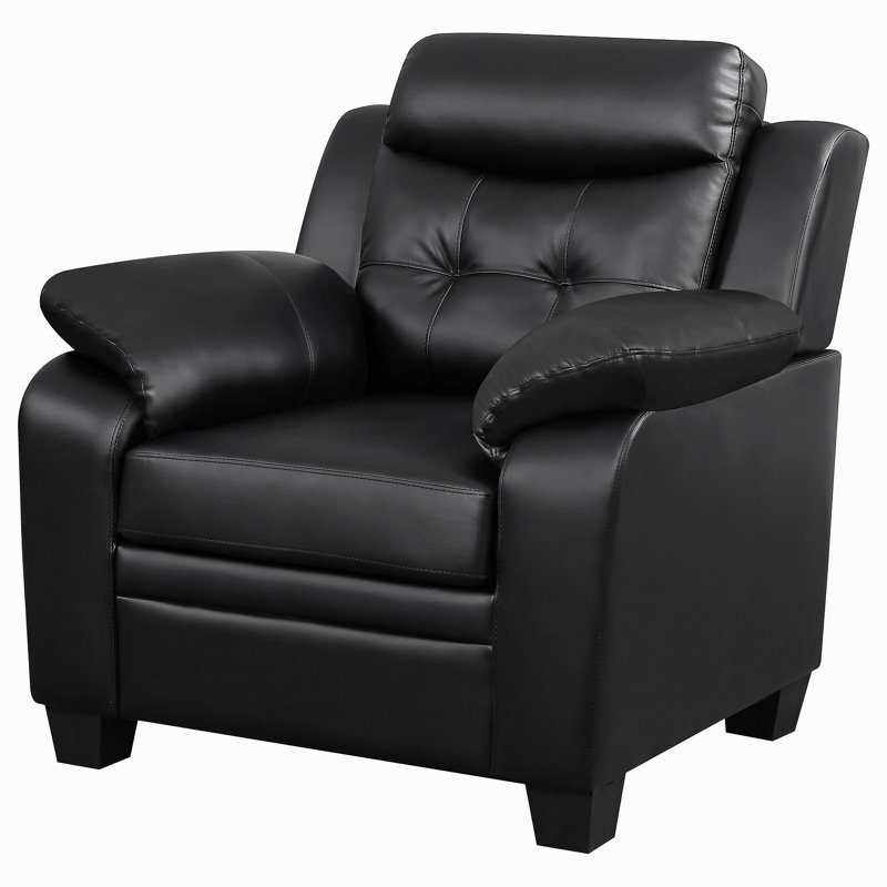 Fauteuil d'appoint rembourré et rembourré Winchell