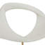 Leominster Polystone Abstract Sculpture with Marble Base