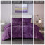 Ensembles de literie en velours luxueux, polyester, design glamour pour la maison