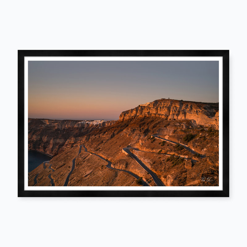Caldera Cliff Sunset