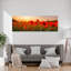 «Golden Poppy Sunset», art contemporain contemporain avec tulipe-1215980473