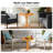 Patio Orange Steel Side Table-237659910