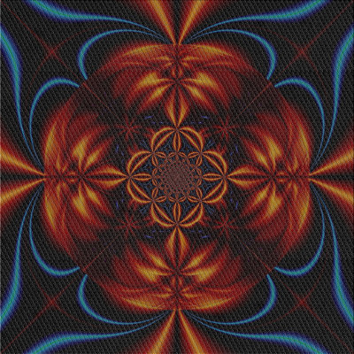 Laine tissée à la main et polyester noir/brun Tapis décoratif